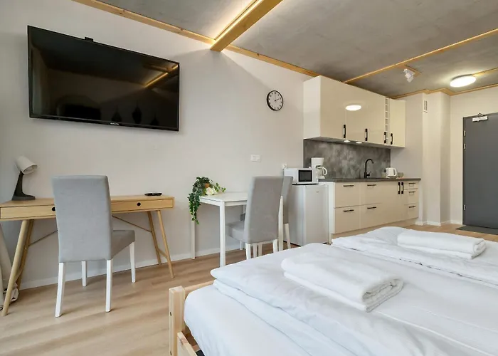 Attractive For Two Functional Interiors Remote Working Renters Apartamento